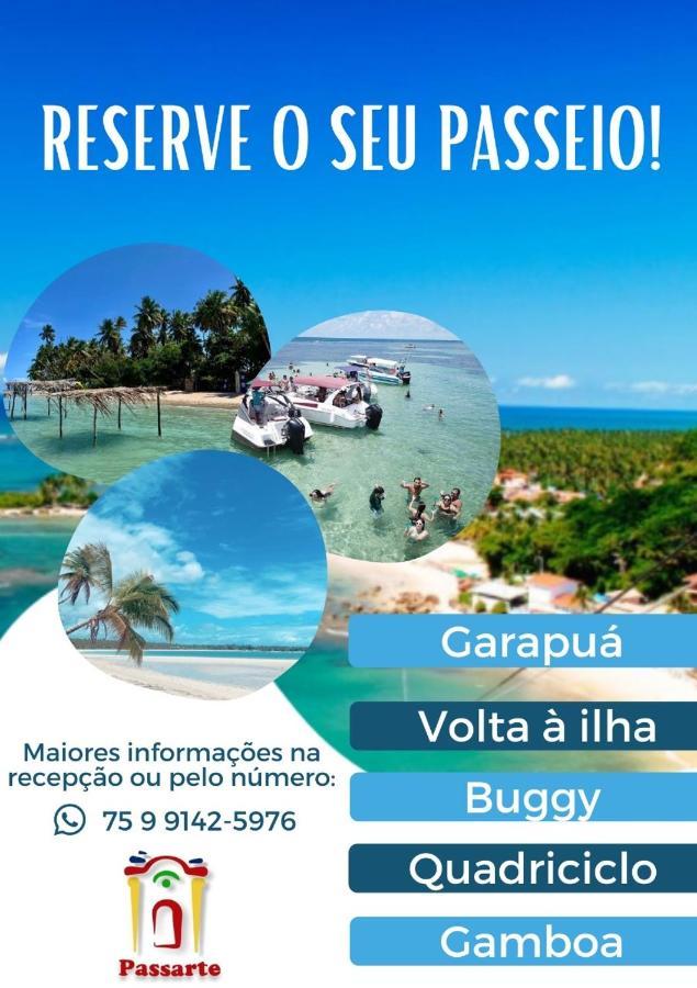 Pousada Passarte - Biquinha Hotel Morro de São Paulo Екстериор снимка